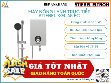 Máy nước nóng trực tiếp Stiebel Eltron 4500W XGL 45 EC - Nhập khẩu Thái Lan